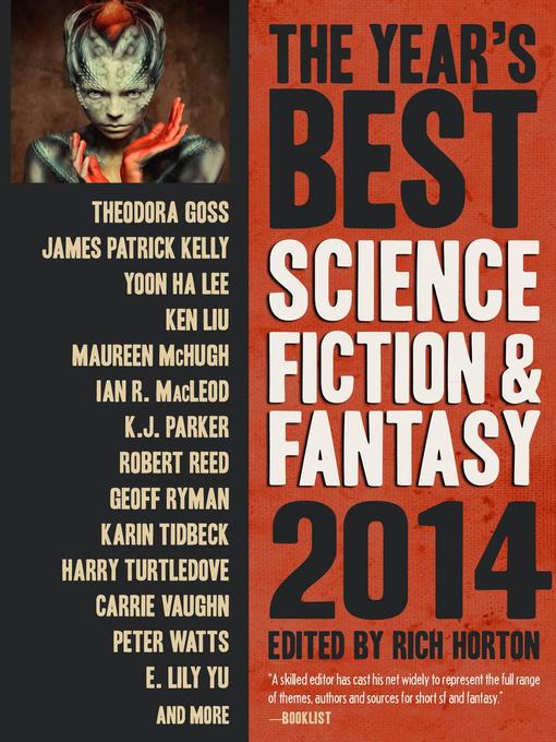 Cover image for The Year's Best Science Fiction & Fantasy, 2014 Edition